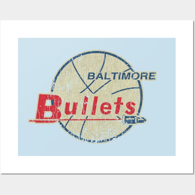 Baltimore Bullets 1944 Wall Art by JCD666